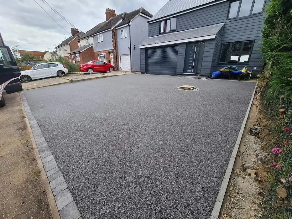 Professional resin driveway installation in Witham
