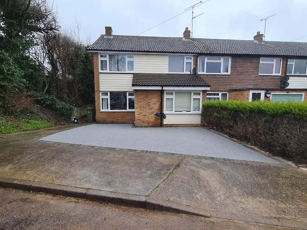 Professional resin driveway installation in Harwich