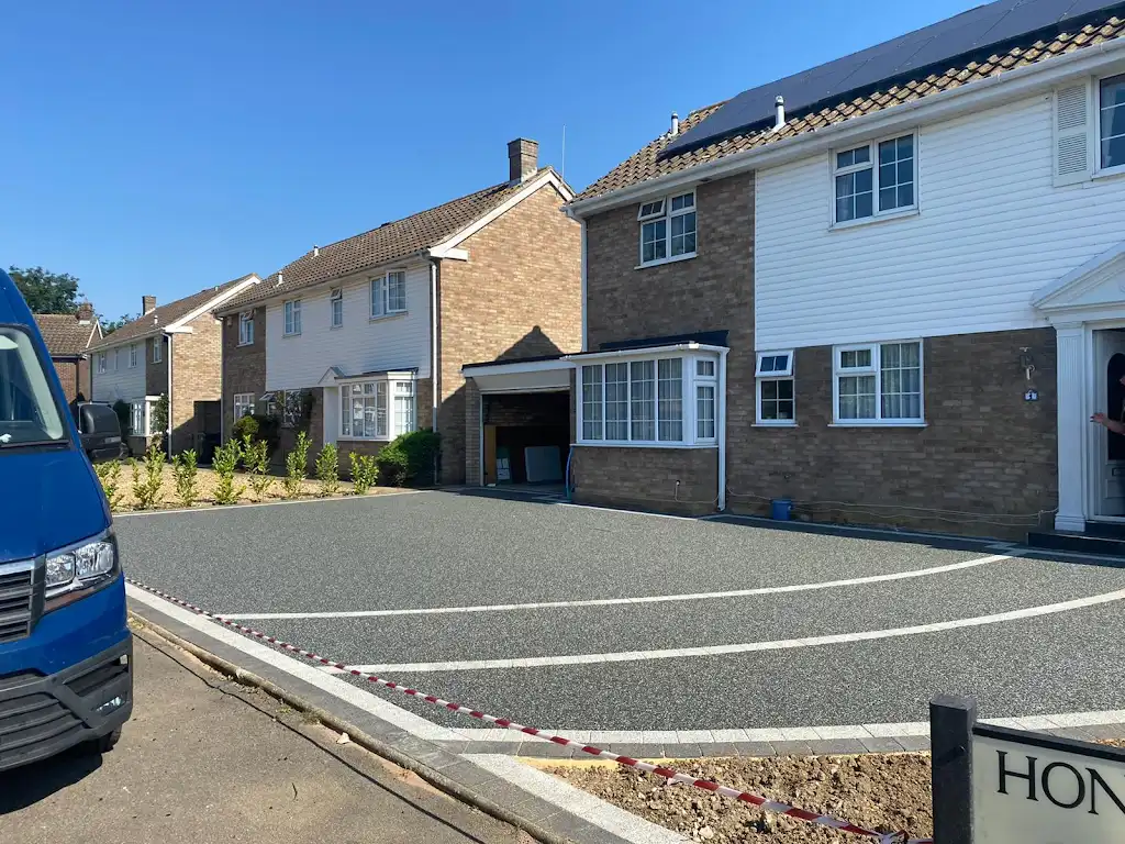 Resin overlay application in Harwich