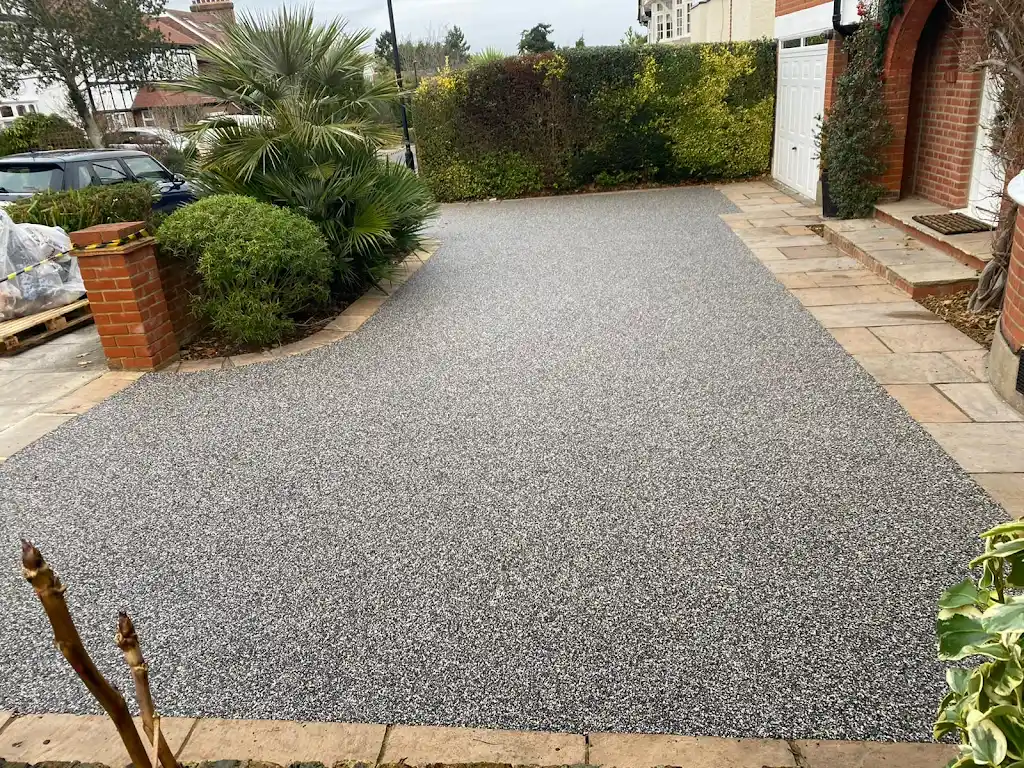Full dig-out resin driveway installation