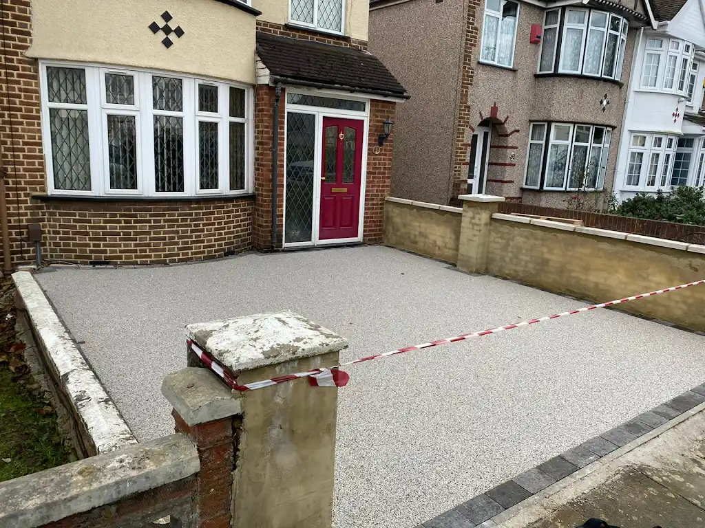 Professional resin driveway installation in Brentwood