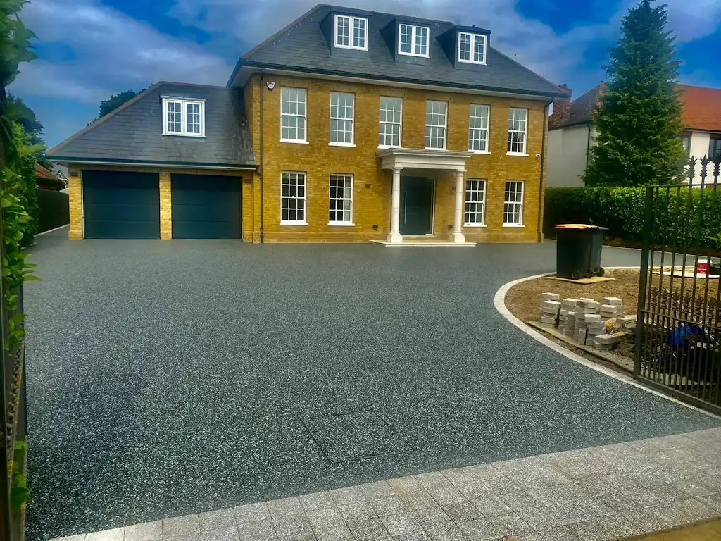 Resin overlay application in Brentwood