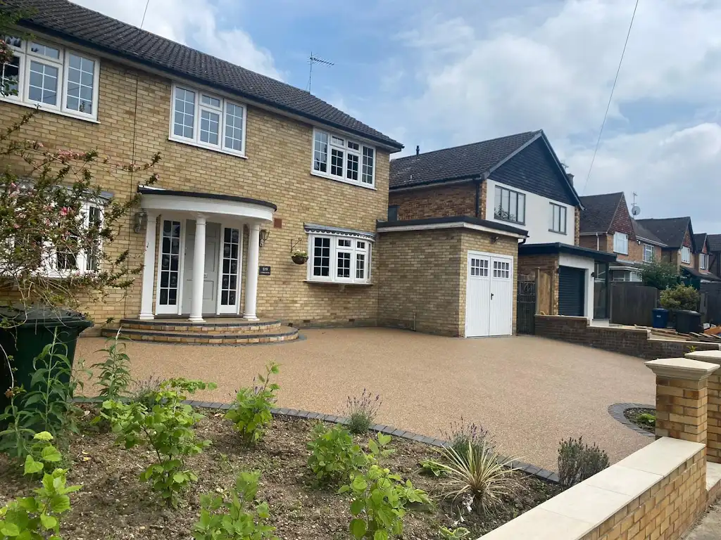 Resin overlay installation